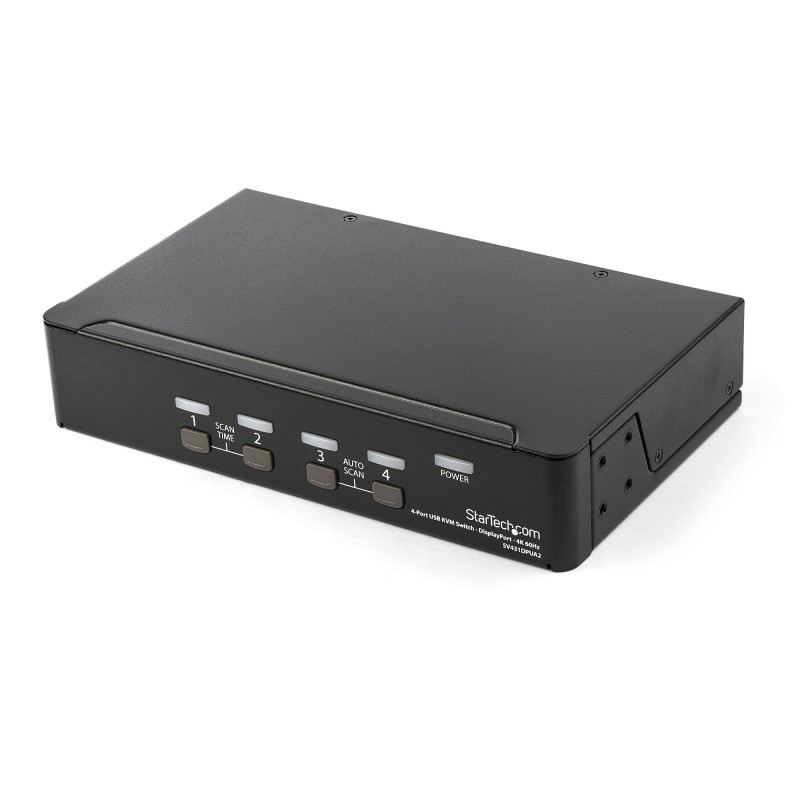 StarTech.com SV431DPUA2 KVM switch Rack mounting Black